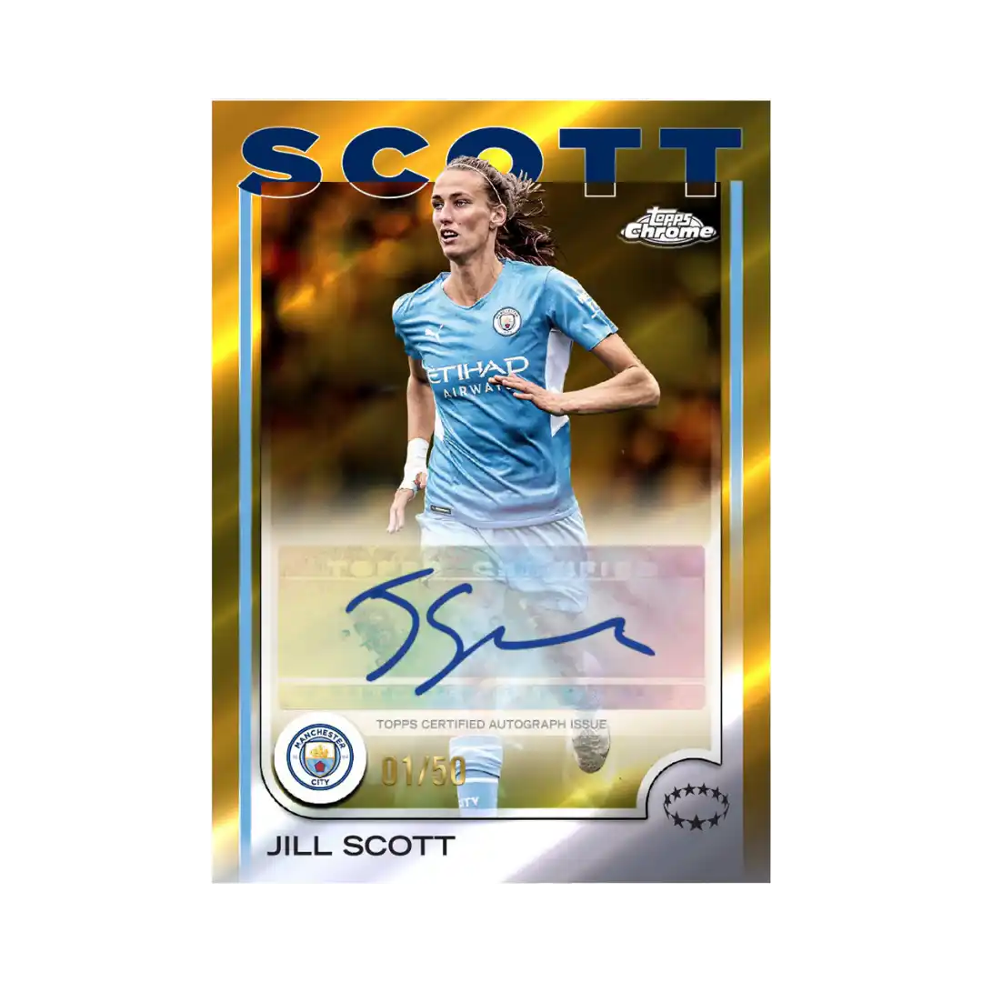 2024-25 Topps Chrome UEFA Women's Champion League Soccer Blaster Box