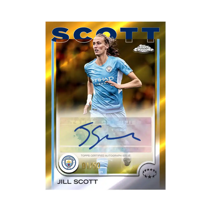 2024-25 Topps Chrome UEFA Women's Champion League Soccer Blaster Box