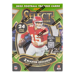 
2025 Panini Select Football Blaster Box - Green & Yellow Prizms — Front
