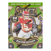2025 Panini Select Football Blaster Box - Green & Yellow Prizms