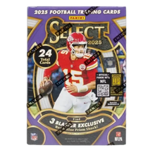 2025 Panini Select Football Blaster Box - Red & Blue Prizms
