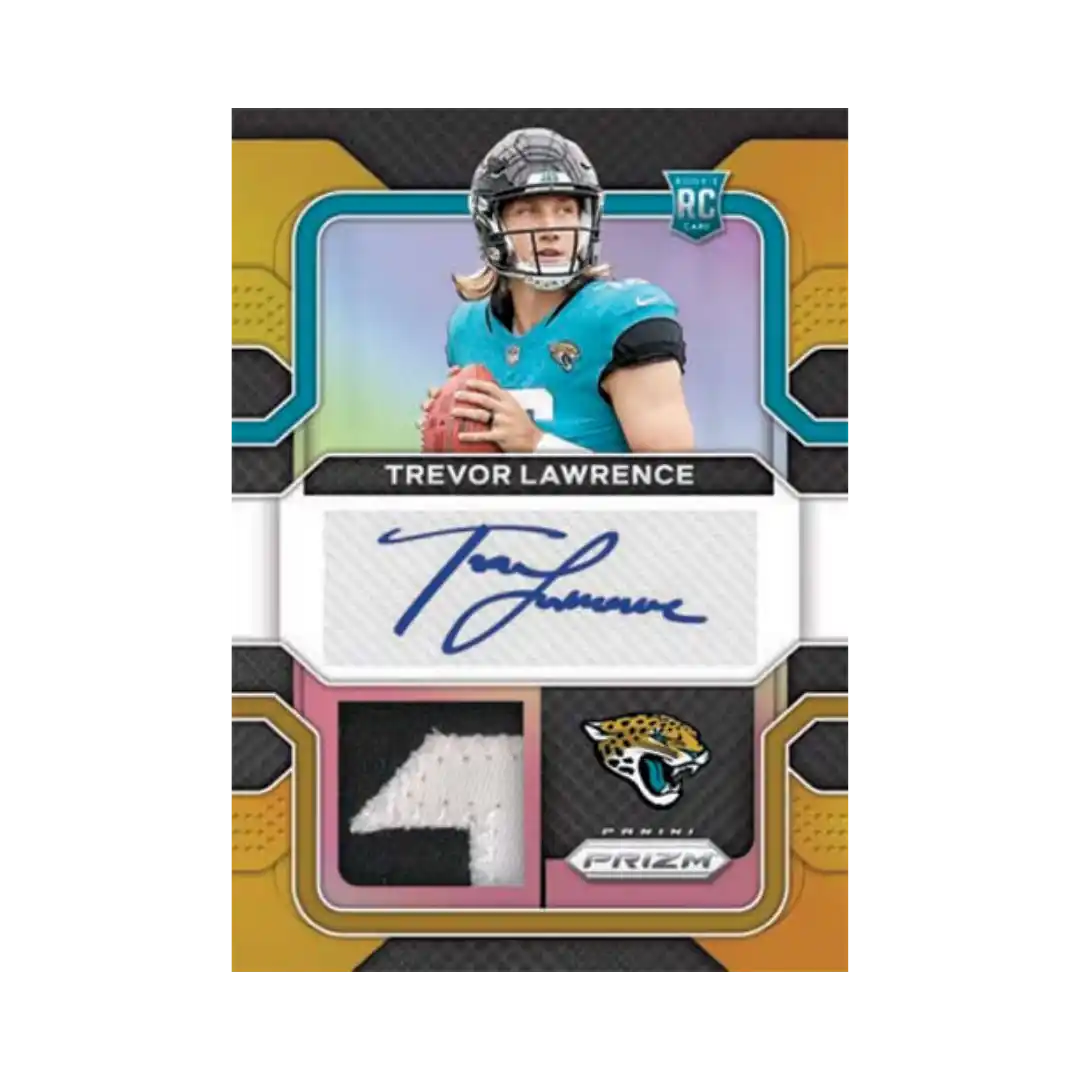2021 Panini Prizm NFL Football Blaster Box - Orange Ice Prizms