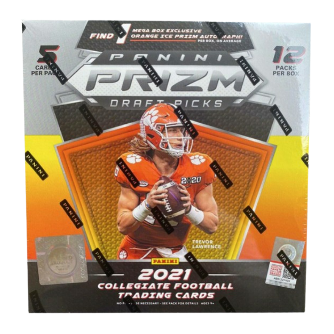 2021 Panini Prizm Draft Picks Football Mega Box