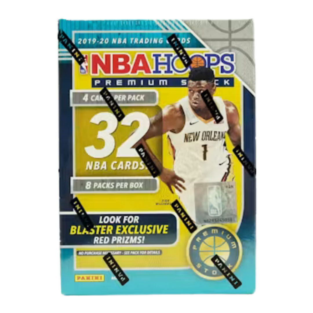2019-20 Panini NBA Hoops Premium Stock Basketball Blaster Box