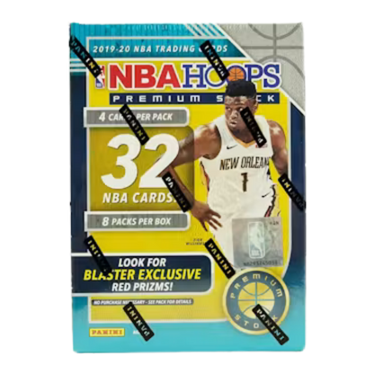 2019-20 Panini NBA Hoops Premium Stock Basketball Blaster Box