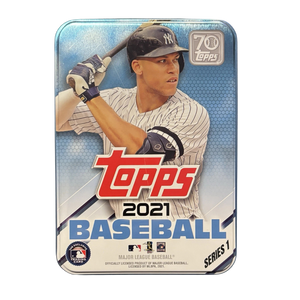 2021 Topps Series 1 Baseball Tin Box