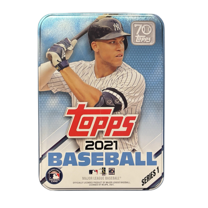 2021 Topps Series 1 Baseball Tin Box