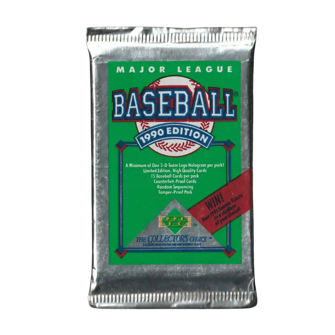 1990 Upper Deck Baseball Low # - Single Pack