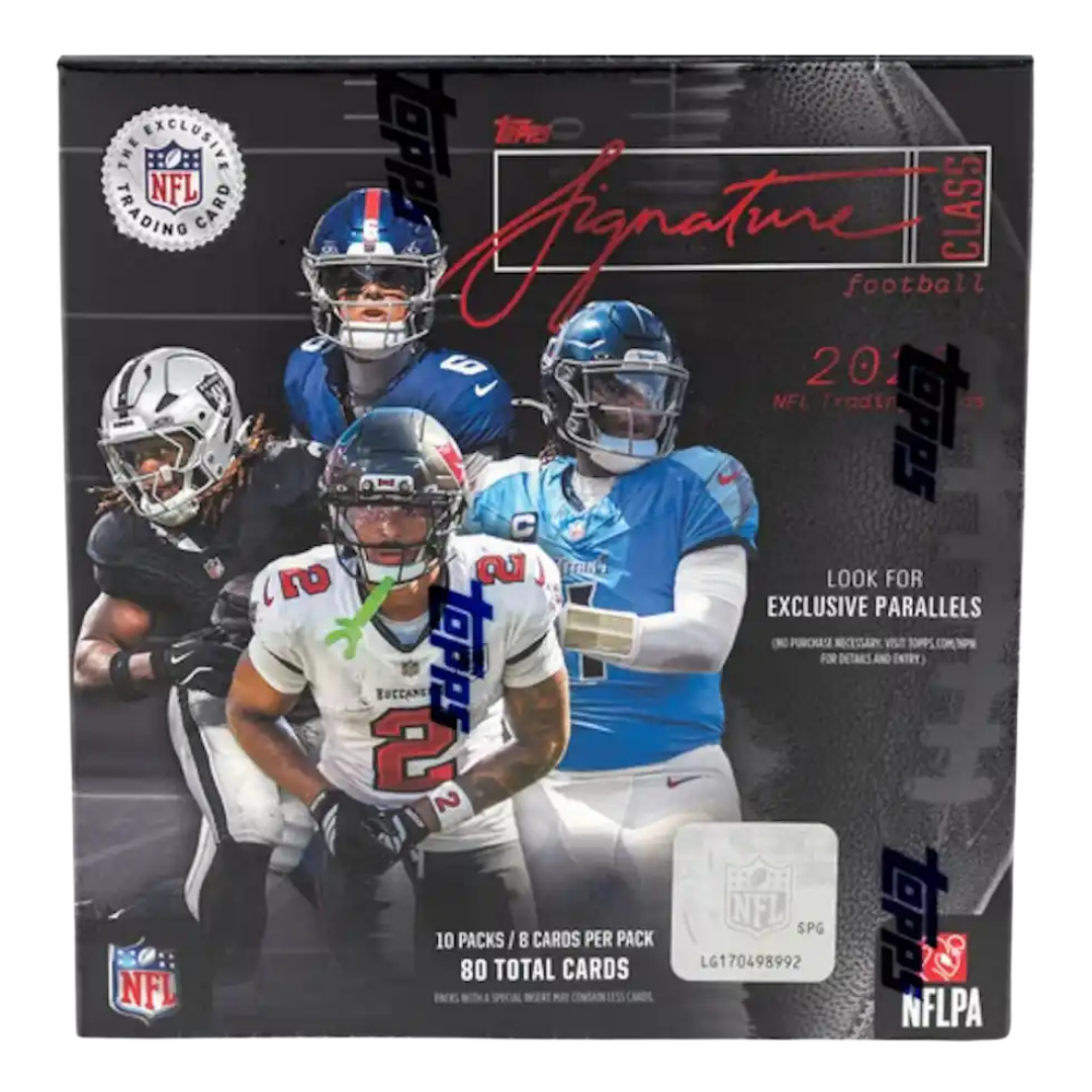 2025-26 Topps Signature Class Football Mega Box