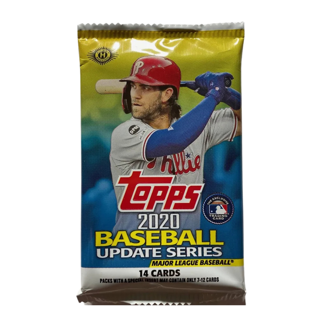 2020 Topps Update Series Baseball Hobby Box - Single Pack