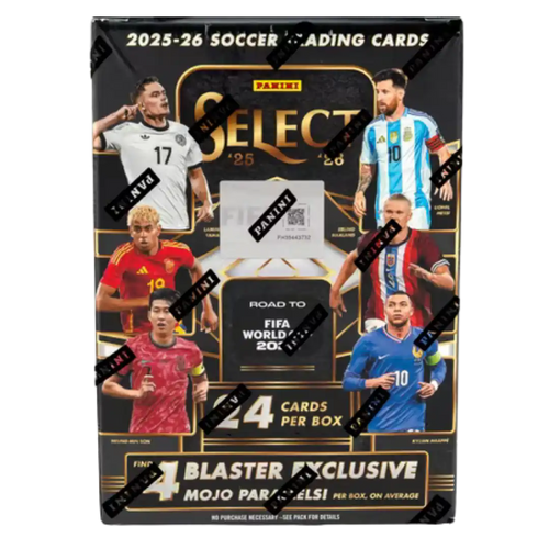2026 Panini Select Road to the FIFA World Cup Soccer - Blaster Box
