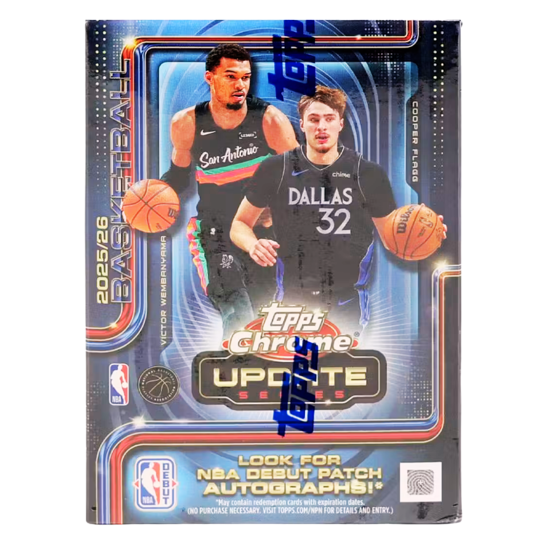 2025-26 Topps Chrome Update Basketball - Blaster Box