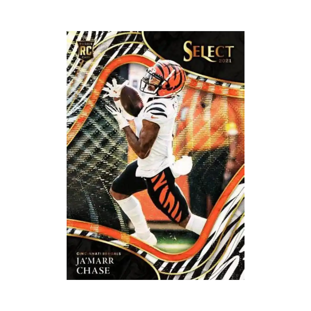 2021 Panini Select Football - Blaster Box (Green & Yellow Prizms)