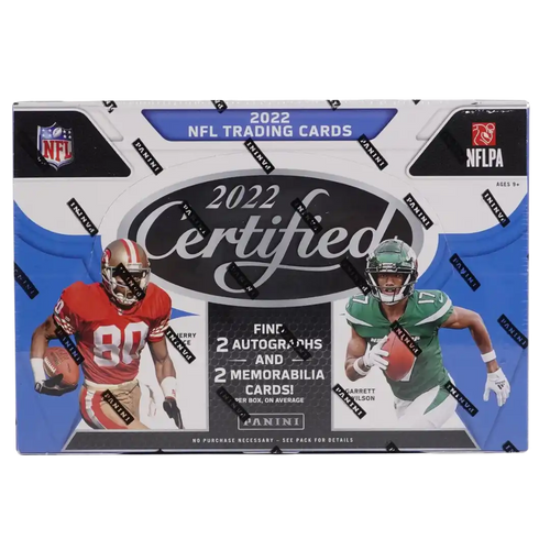 2022 Panini Certified Football - Hobby Box