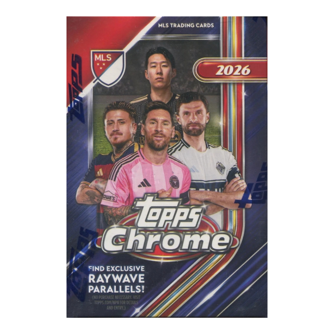 2026 Topps Chrome MLS Soccer - Blaster Box