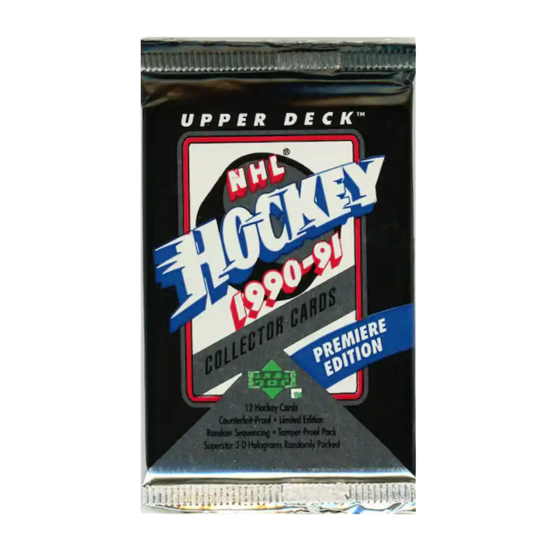1990-91 Upper Deck Premier Edition Hockey - Single Pack