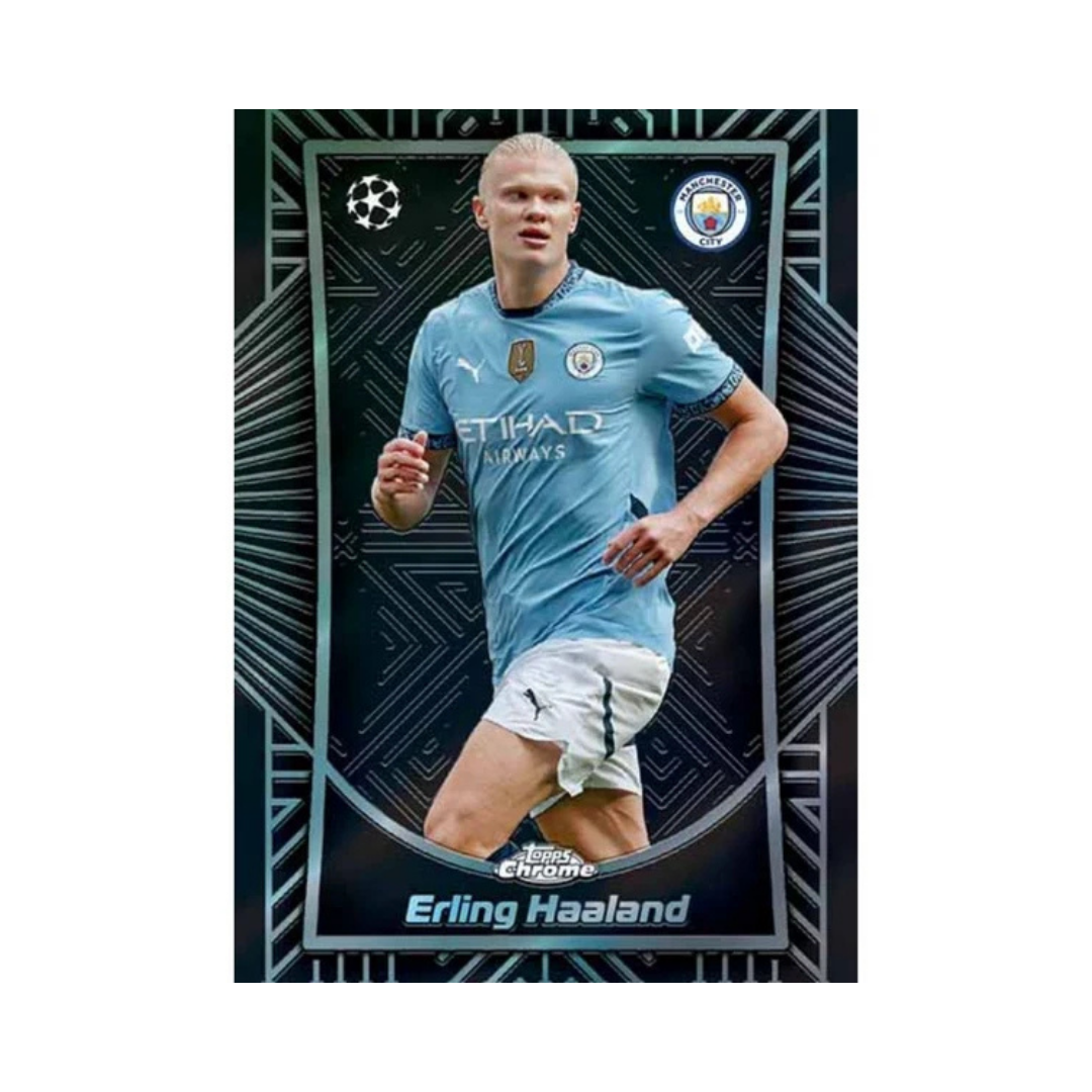 2024-25 Topps Chrome UEFA Club Competitions Soccer - Hanger Box