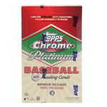 
2025 Topps Chrome Platinum Baseball - Hobby Box — Front