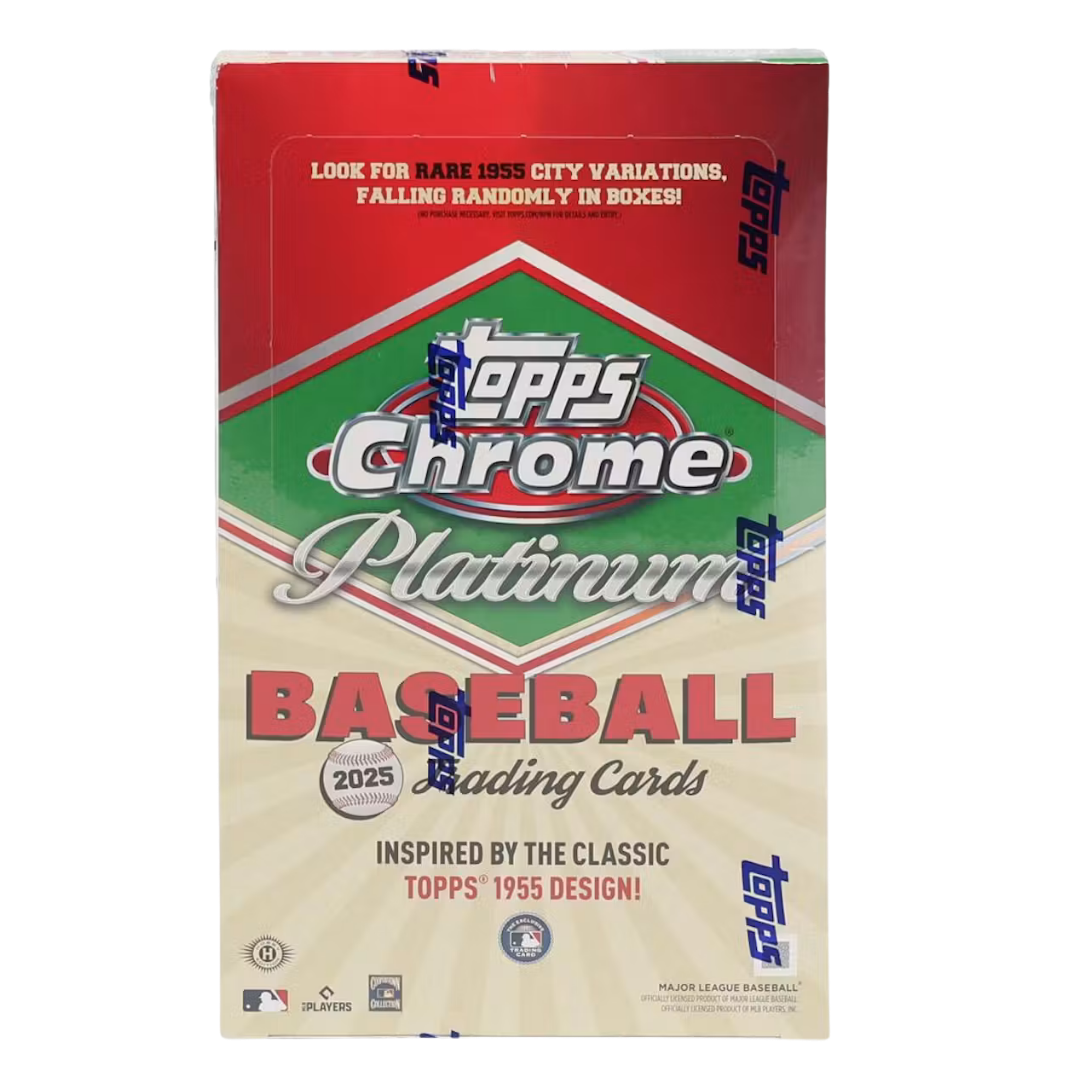 2025 Topps Chrome Platinum Baseball - Hobby Box