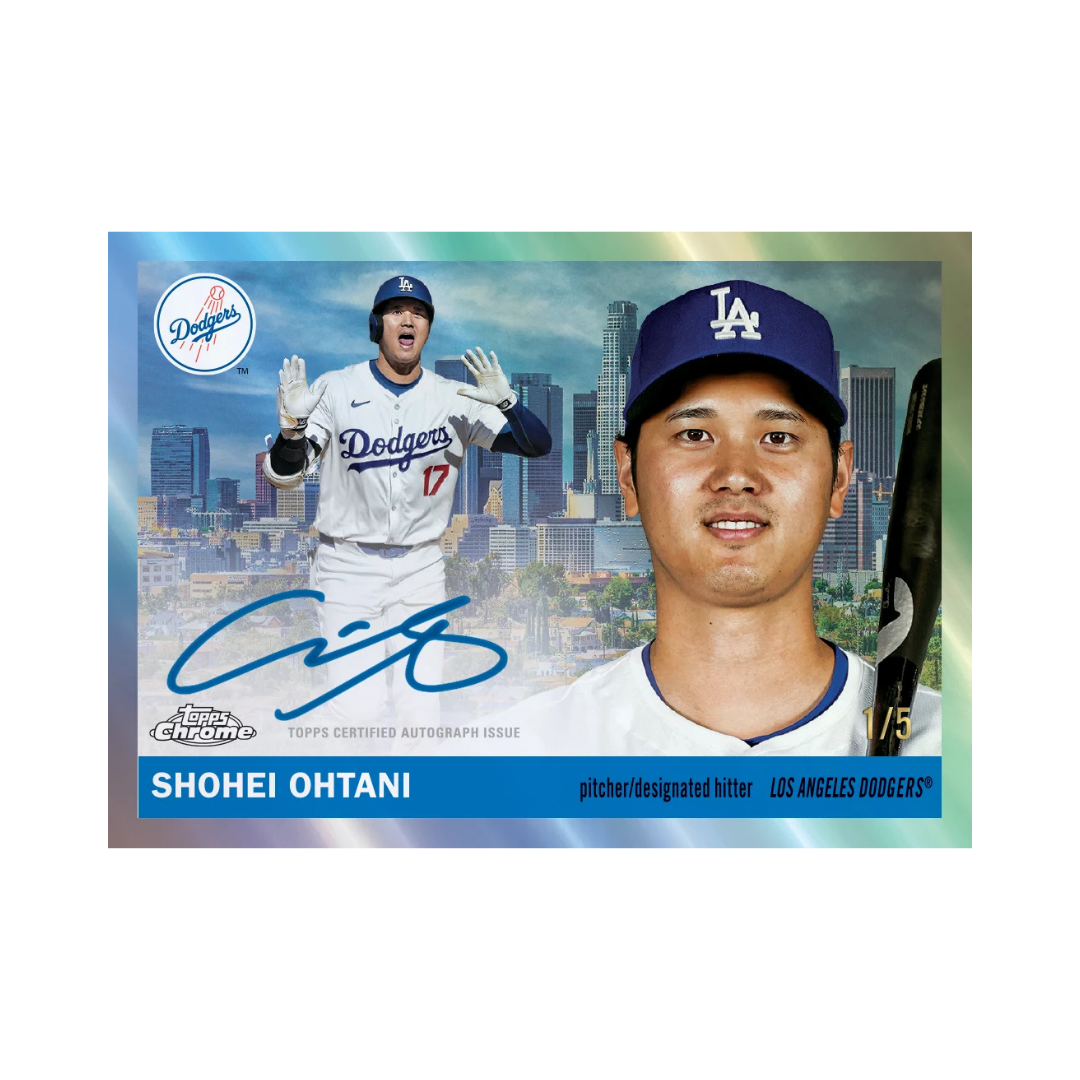 2025 Topps Chrome Platinum Baseball - Hobby Box