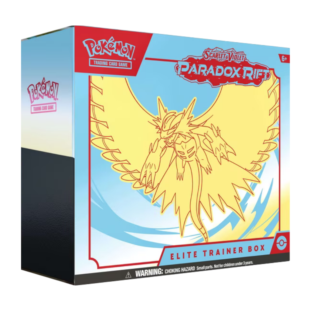 Pokemon TCG: Scarlet & Violet Paradox Rift - Elite Trainer Box (ETB) (Roaring Moon)
