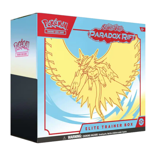 Pokemon TCG: Scarlet & Violet Paradox Rift - Elite Trainer Box (ETB) (Roaring Moon)