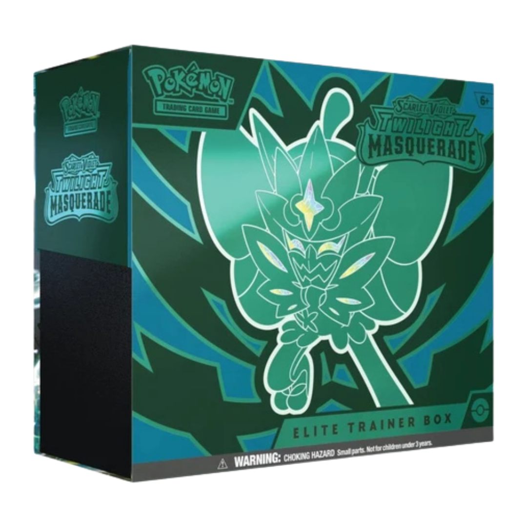 Pokemon TCG: Scarlet & Violet Twilight Masquerade - Elite Trainer Box (ETB)