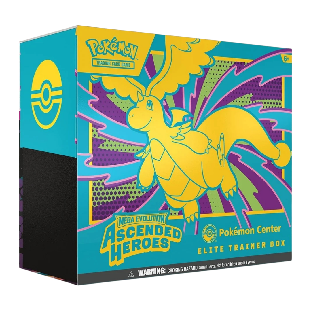 Pokemon TCG: Mega Evolution Ascended Heroes Pokemon Center Exclusive - Elite Trainer Box (ETB)