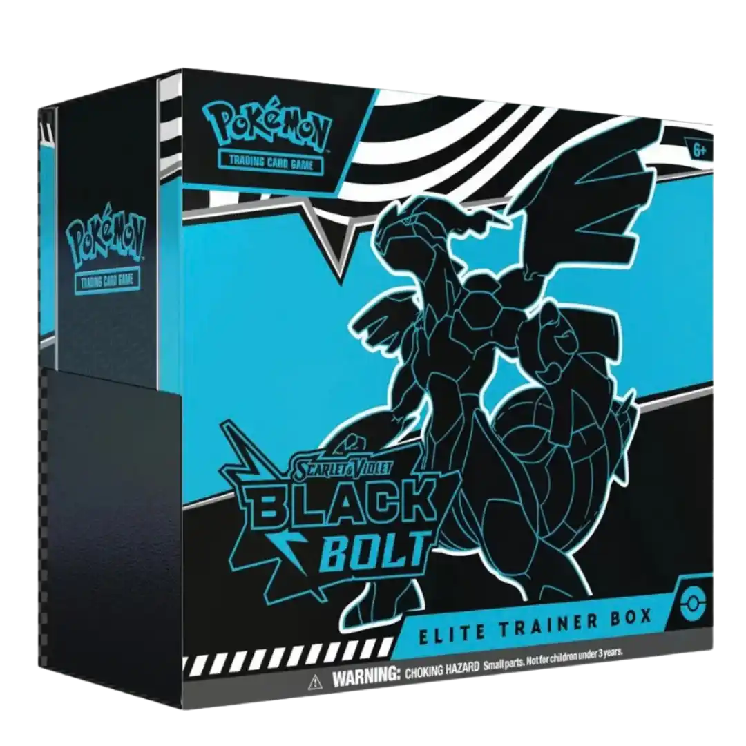 Pokemon TCG: Scarlet & Violet Black Bolt - Elite Trainer Box (ETB)