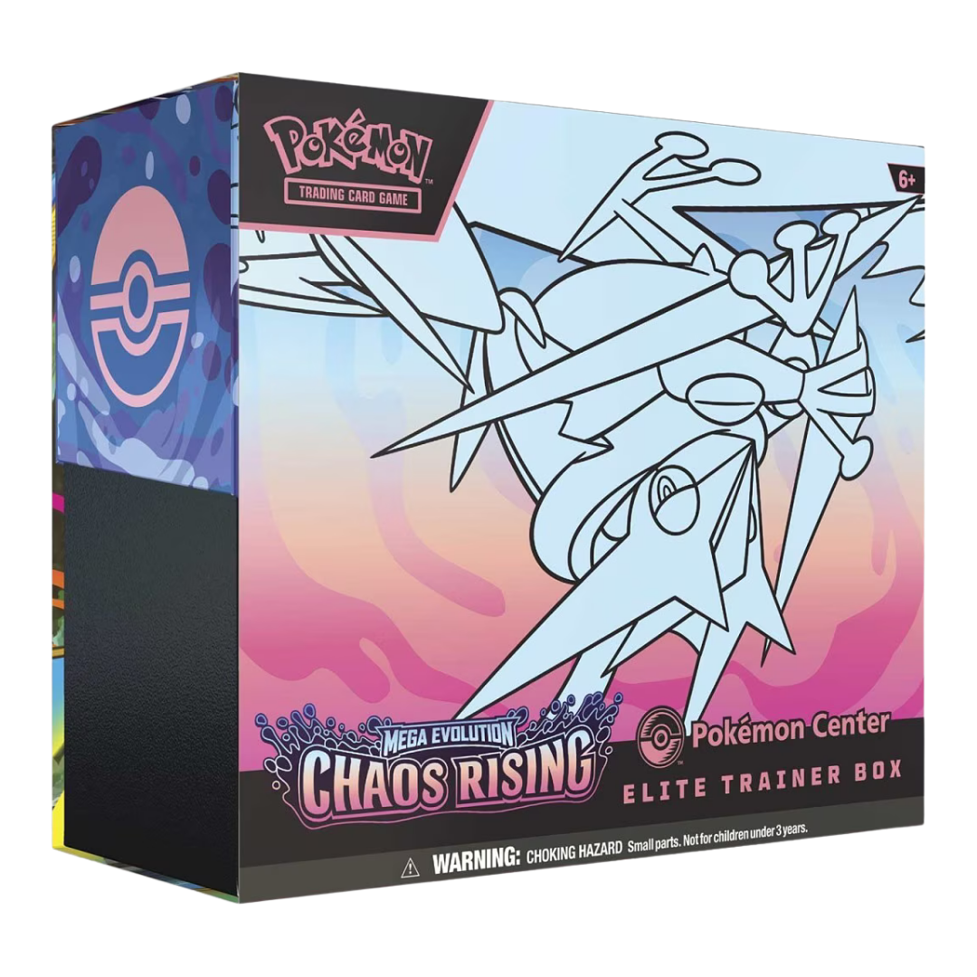 Pokemon TCG: Mega Evolution Chaos Rising Pokemon Center Exclusive - Elite Trainer Box (ETB)