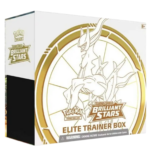 Pokemon TCG: Sword & Shield Brilliant Stars - Elite Trainer Box (ETB)