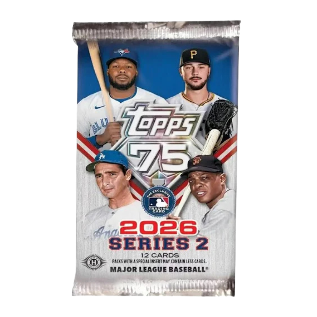 2026 Topps Baseball Series 2 Hobby Box - Single Pack