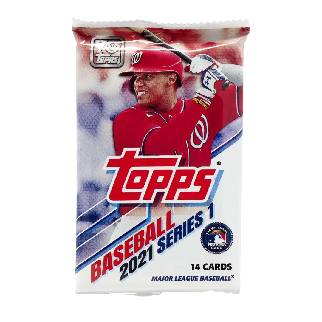 2021 Topps Series 1 Baseball Hobby Box - Single Pack