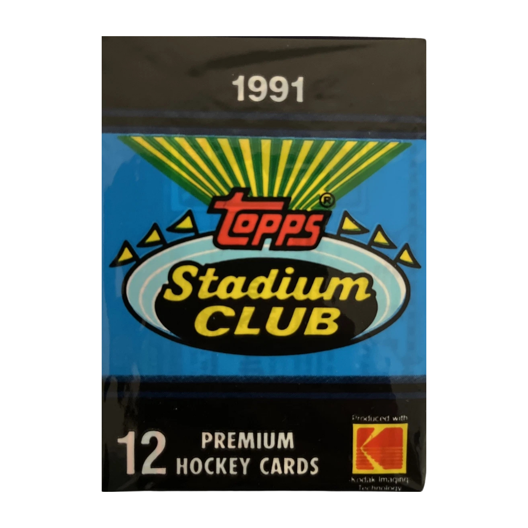 1991-92 Topps Stadium Club Hockey - Single Pack