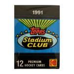 
1991-92 Topps Stadium Club Hockey - Single Pack — Front
