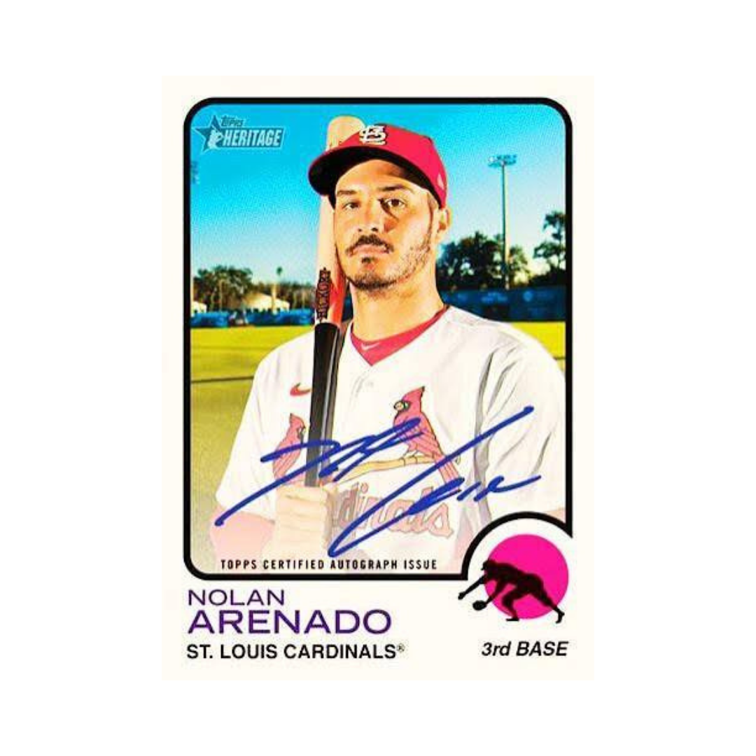 2022 Topps Heritage Baseball Hobby Box - Single Pack