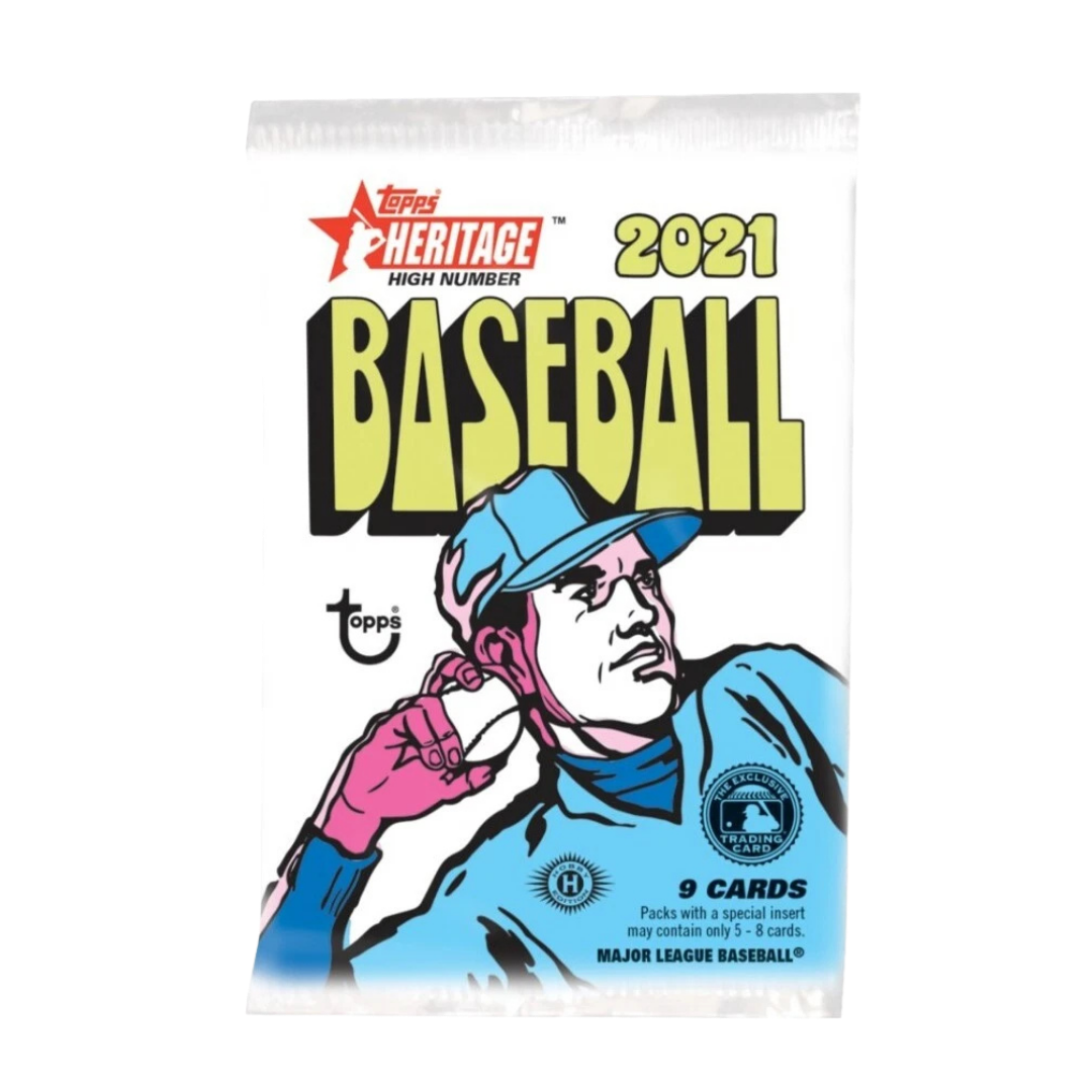 2021 Topps Heritage Baseball Hobby Box - Single Pack