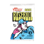 
2021 Topps Heritage Baseball Hobby Box - Single Pack — Front