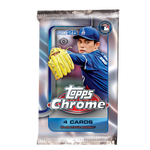 
2025 Topps Chrome Baseball Hobby Box - Single Pack — Front