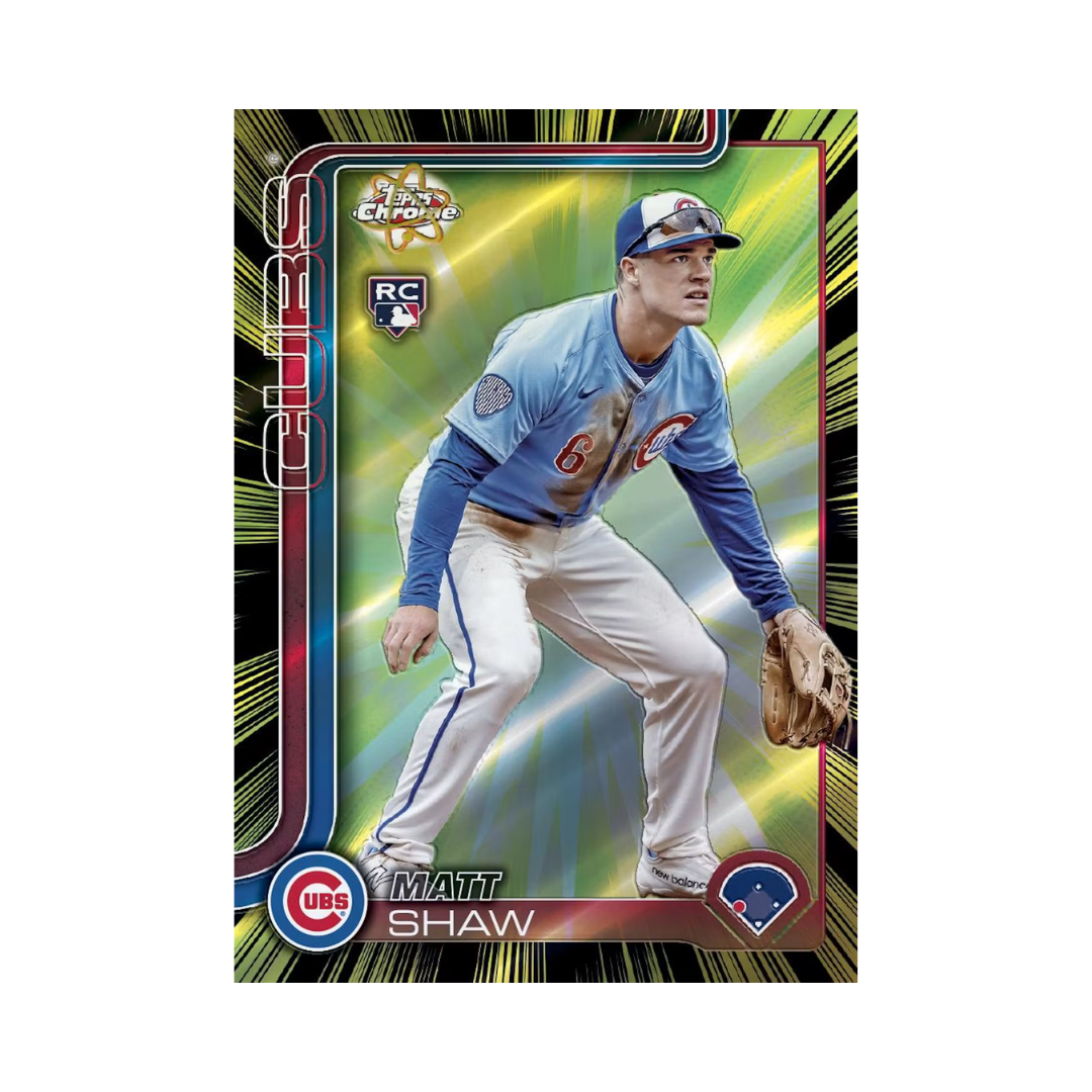 2025 Topps Chrome Update Baseball - Blaster Box