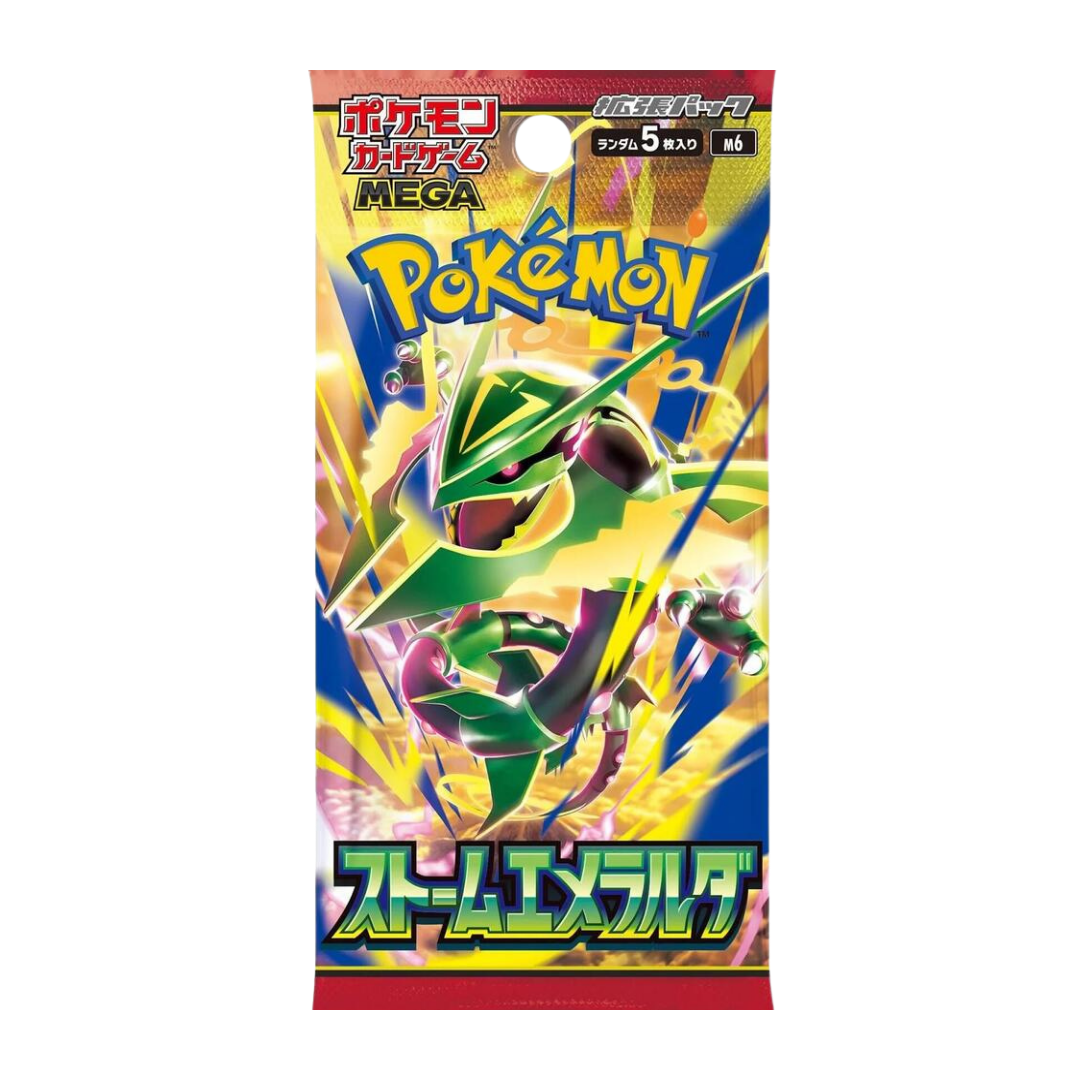 Pokemon TCG: Storm Emeralda M6 Japanese - Single Pack