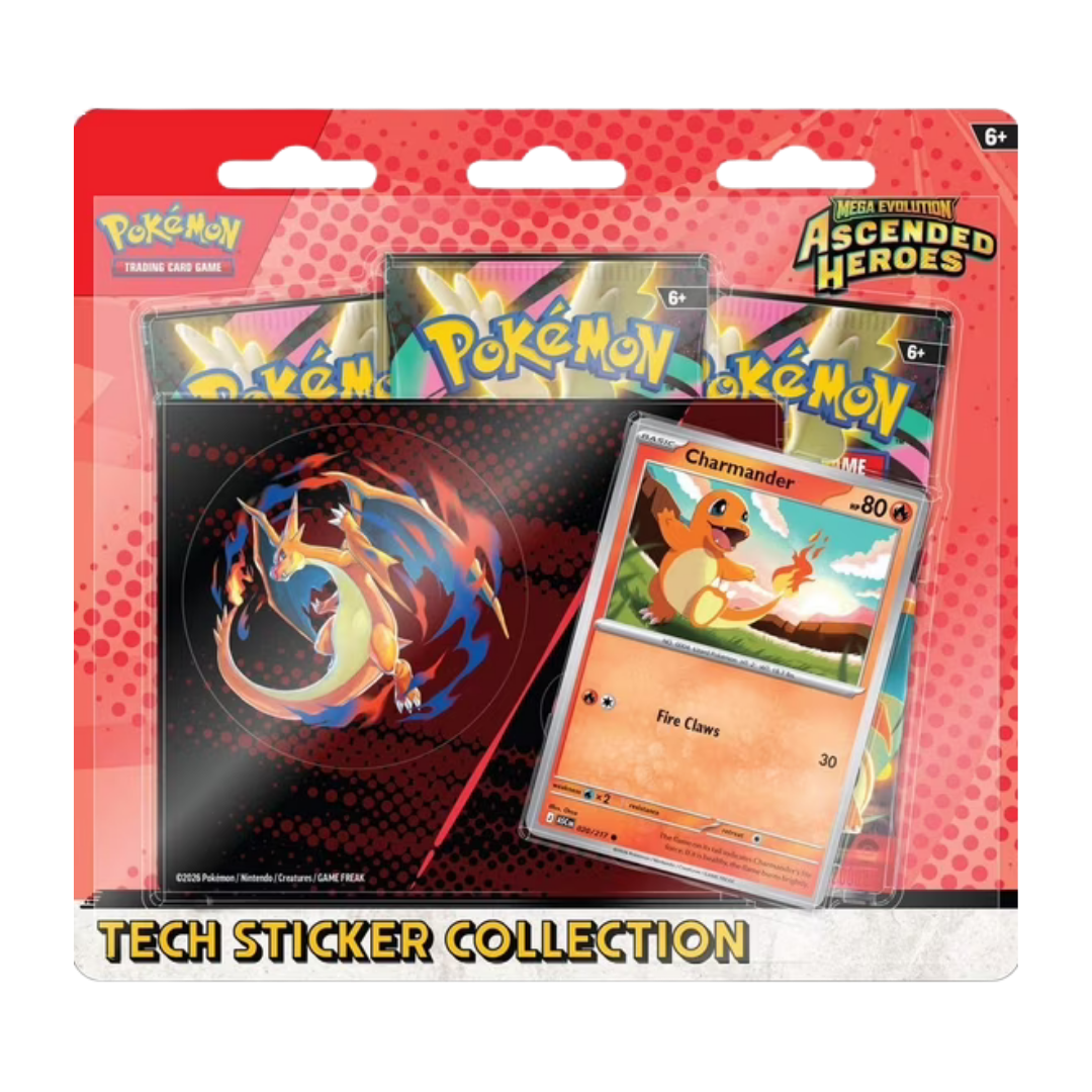Pokemon TCG: Ascended Heroes Tech Sticker Collection - Charmander