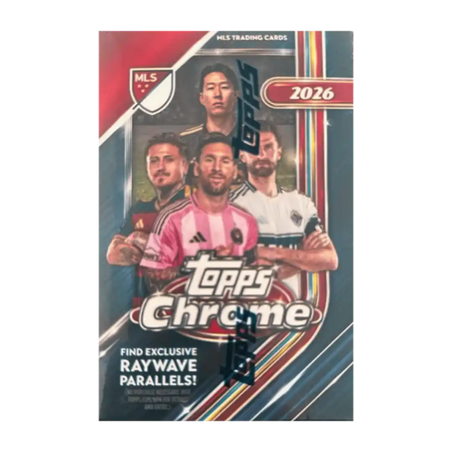 2026 Topps Chrome MLS Soccer - Blaster Box