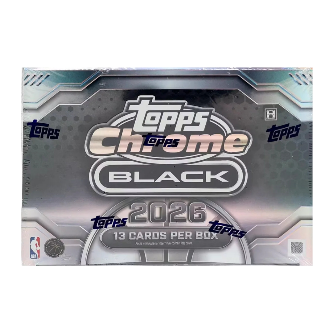 2026 Topps Chrome Black Basketball - Hobby Box