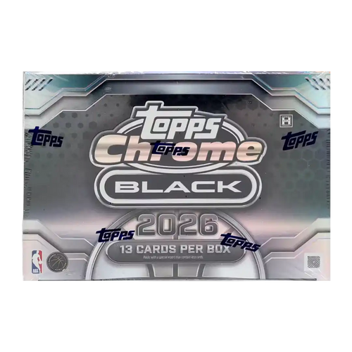 2026 Topps Chrome Black Basketball - Hobby Box