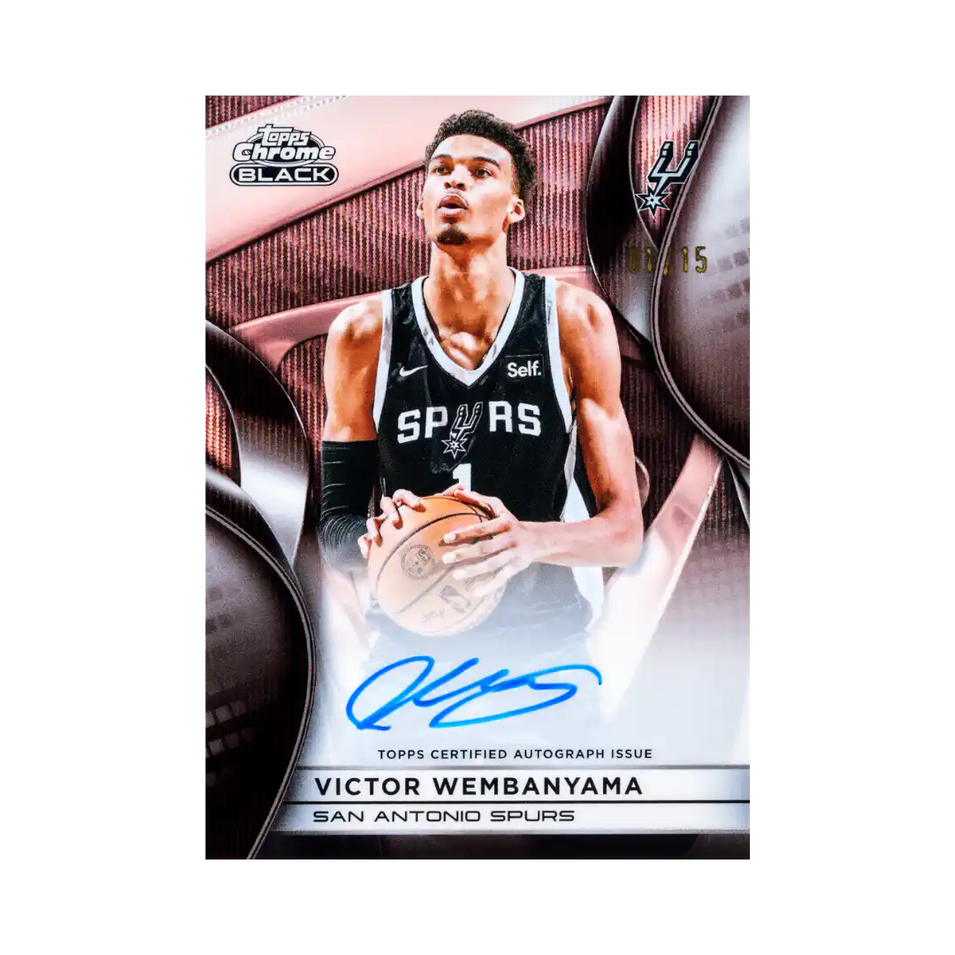 2026 Topps Chrome Black Basketball - Hobby Box