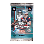 
2025 Topps Chrome Football Hobby Box - Single Pack — Front
