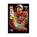 
2025 Topps Chrome Football Hobby Box - Single Pack — Back