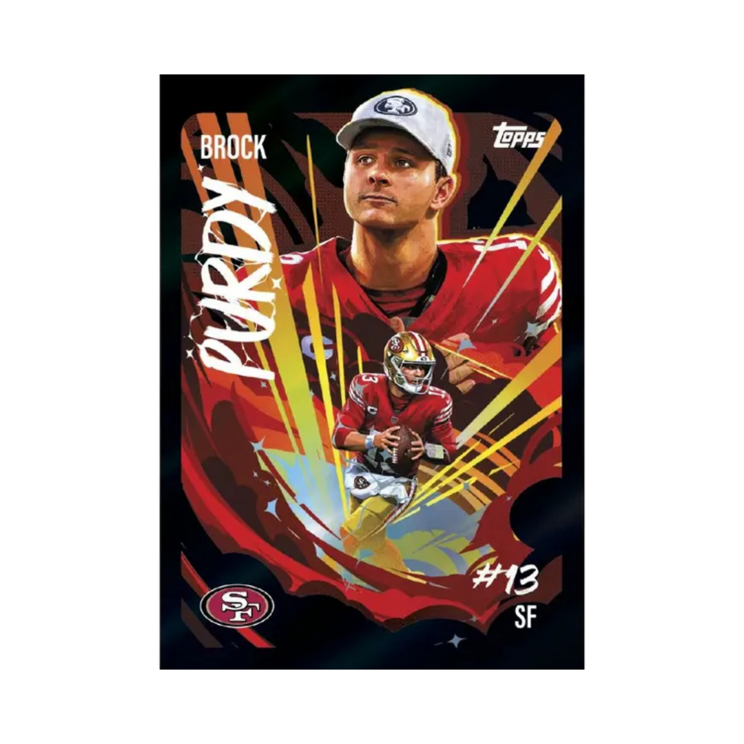2025 Topps Chrome Football Hobby Box - Single Pack