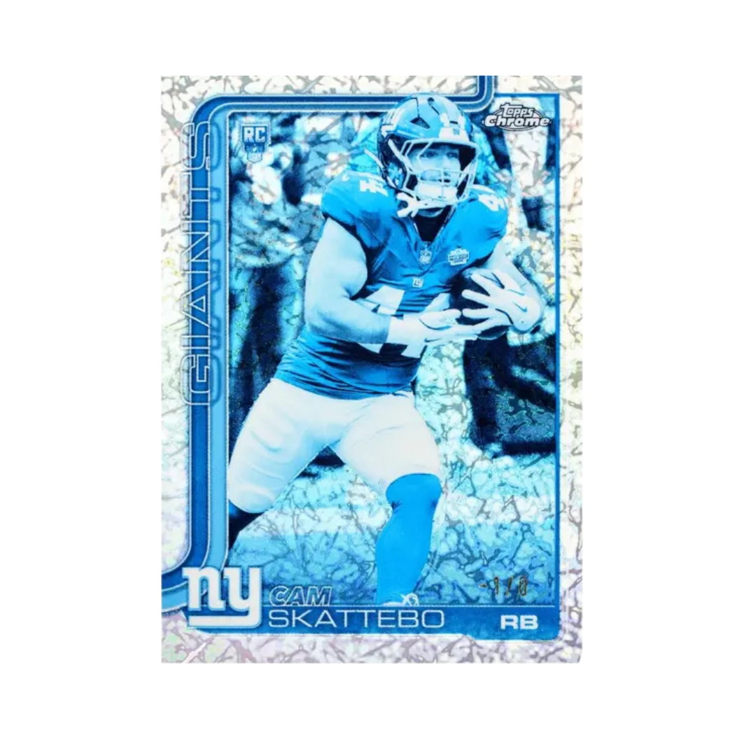 2025 Topps Chrome Football Hobby Box - Single Pack